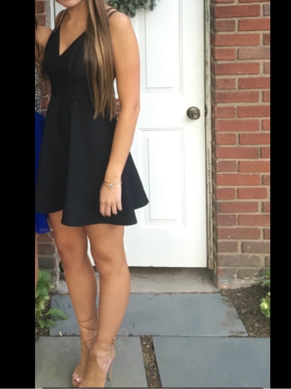 NBD x Naven Twins Party Girl Fit & Flare Dress in Black